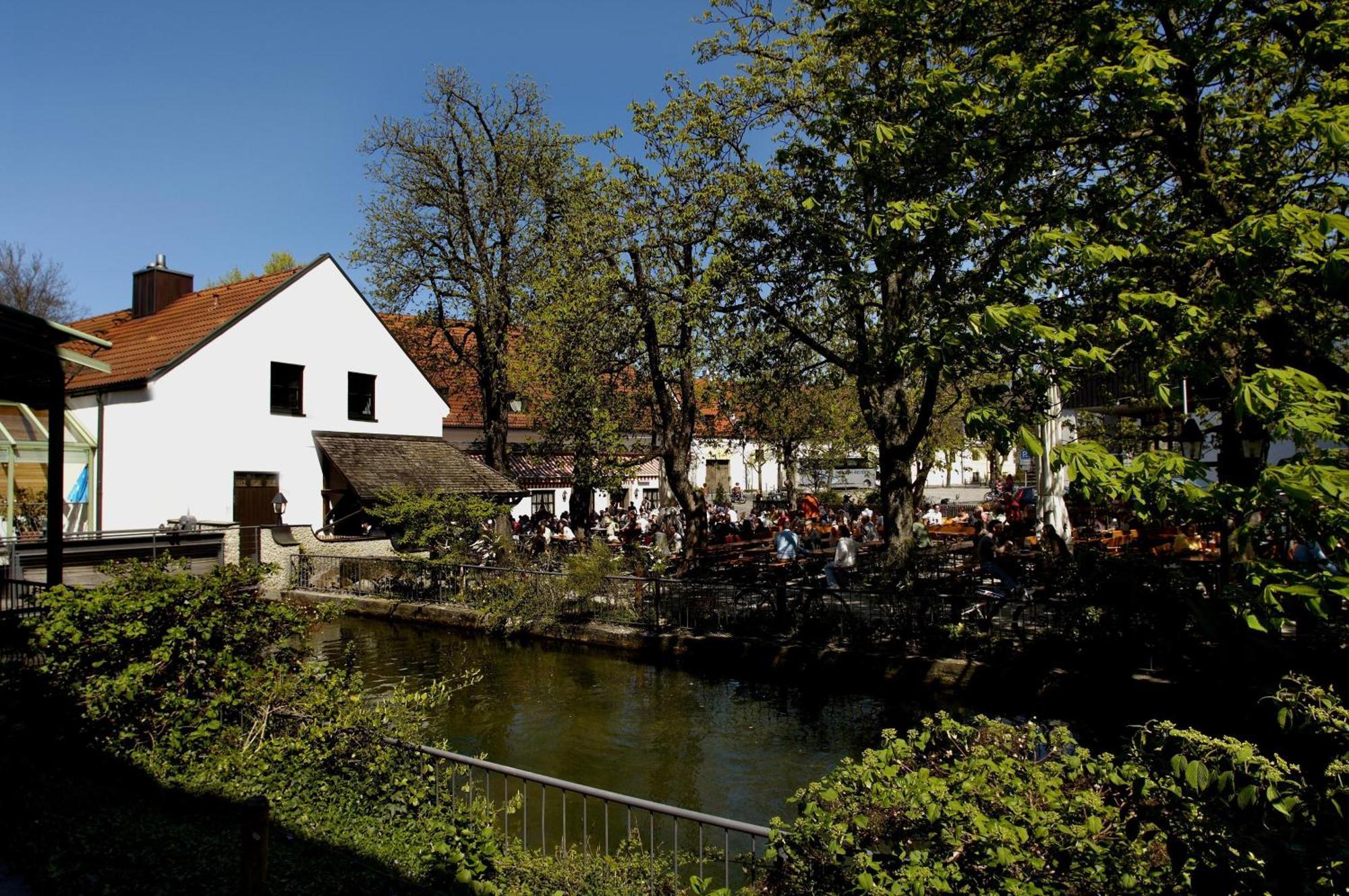 Hotel Zur Muehle Ismaning Exterior foto